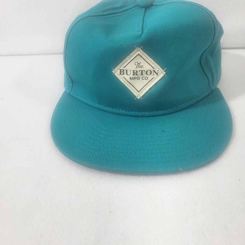 Burton Trucker Hat Cap Teal  SnapBack Mesh Back One Size Snow Skate Surf